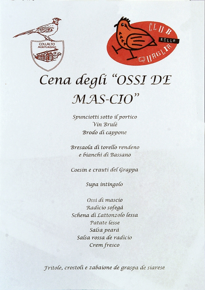 Conviviale degli Ossi di Mas-cio