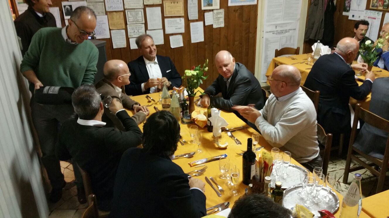 Conviviale degli Gnocchi 2015 Alle Rose con Aperitivo dal Barone Girolamo