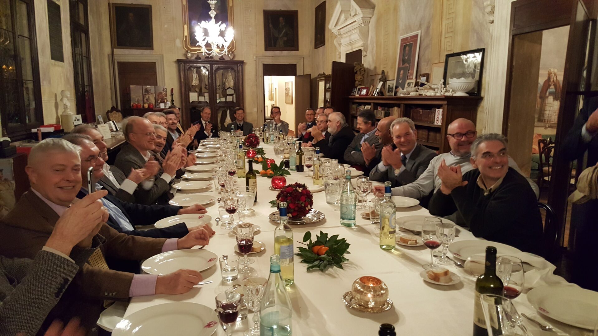 Conviviale degli Auguri di Natale 2016 alla Foresteria di Villa Valmarana ai Nani