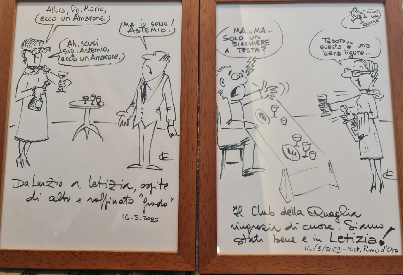 Conviviale della Cucina Ligure al Pomo d’Oro